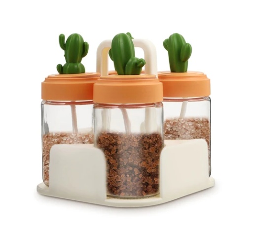 Kitchen Seasoning Jar Salt Shaker Portable Seasoning Bottle - Image 5