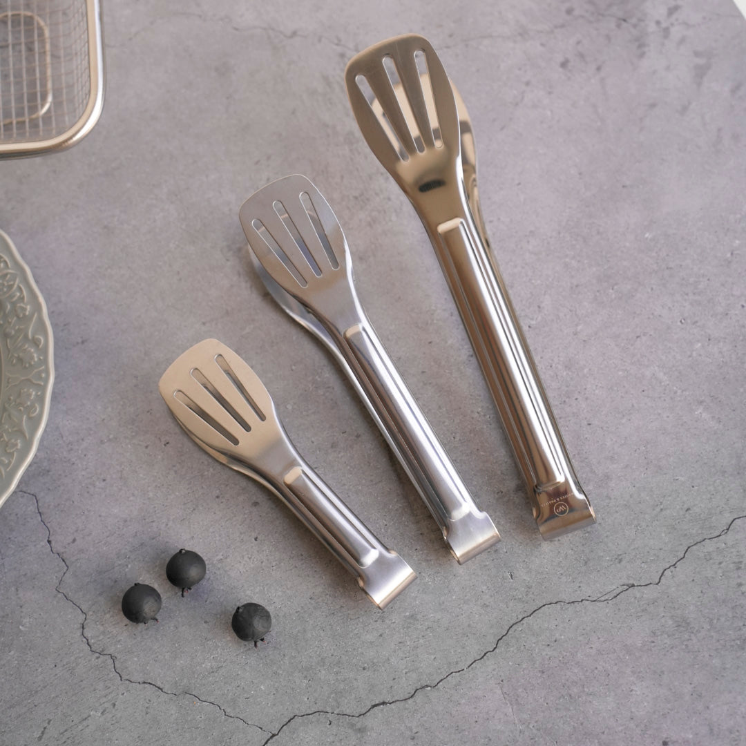 Classic Multipurpose Tong | 4 sizes | Gold & Silver | Stainless Steel - Image 10