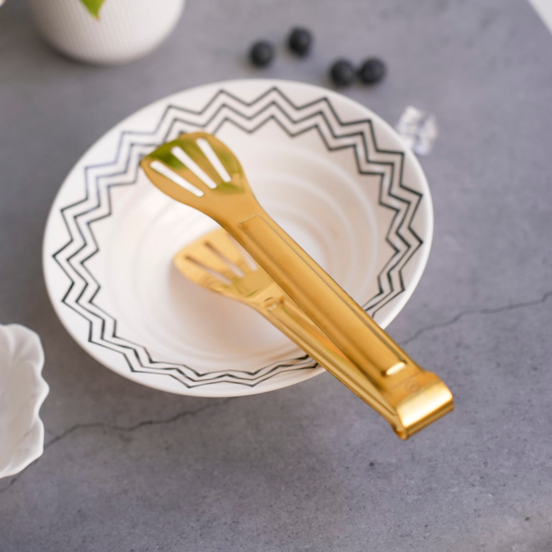 Classic Multipurpose Tong | 4 sizes | Gold & Silver | Stainless Steel - Image 24