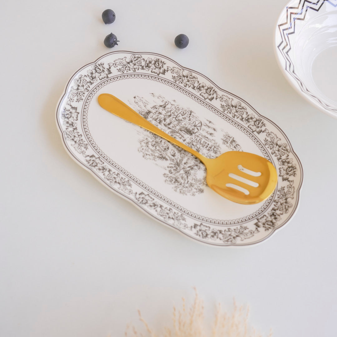 Set of 3 Serving Spoons for dry items | Luxury | Stainless Steel - Image 15