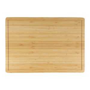 Bamboo Grooved Cutting 16.85" x 11.75" x 0.5"/0.6"