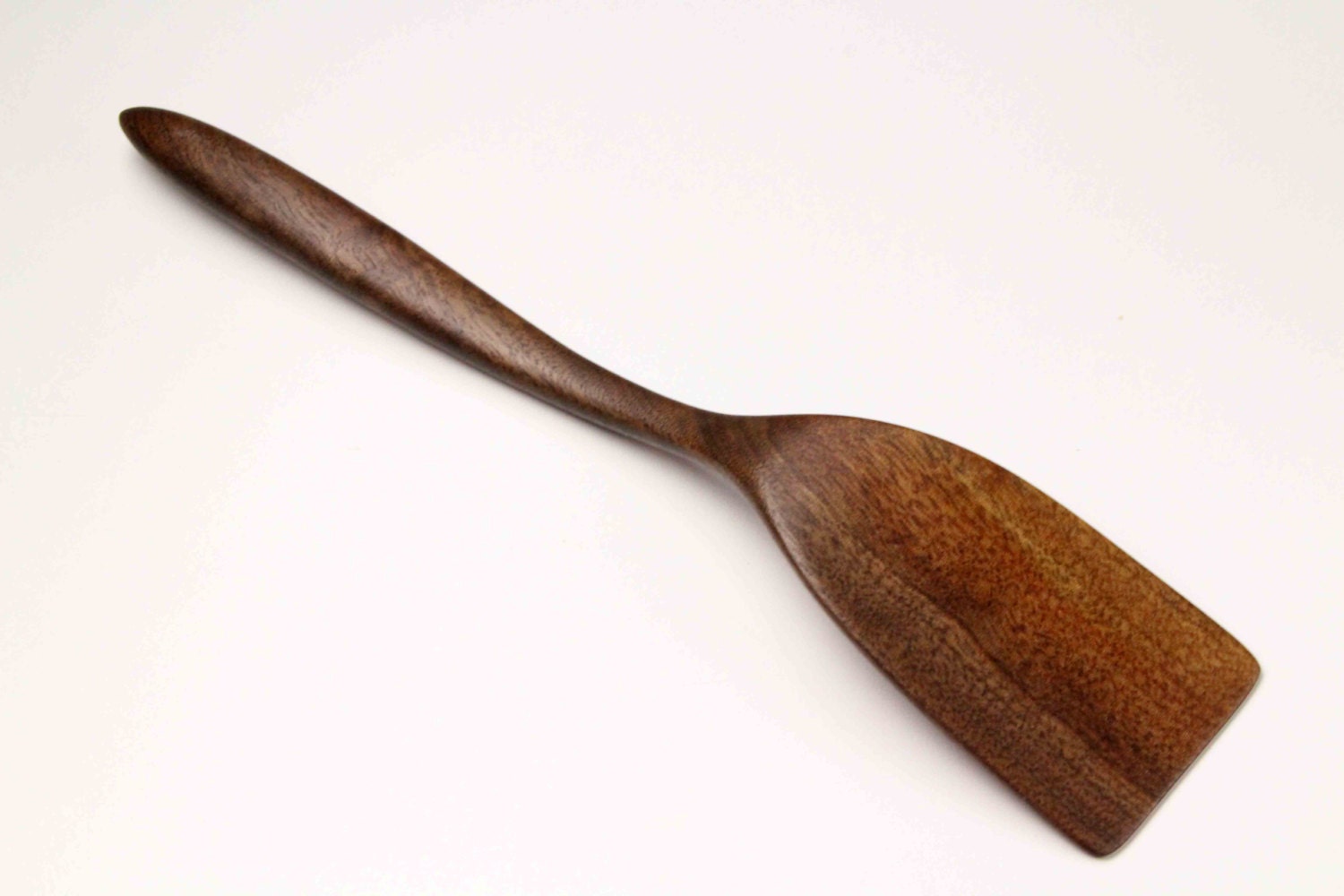 Wooden spatula kitchen cooking utensil handmade of Walnut wood - Image 4